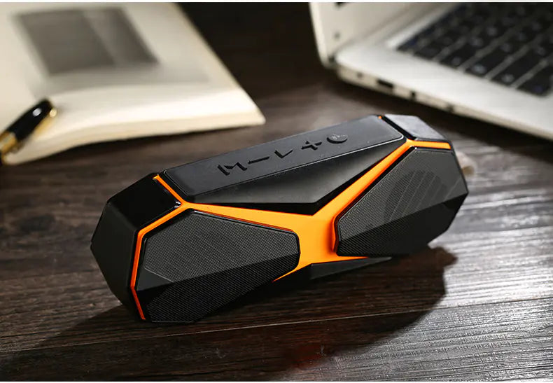 Waterproof Bluetooth Outdoor Speaker, IPX7 Mini Bass Box