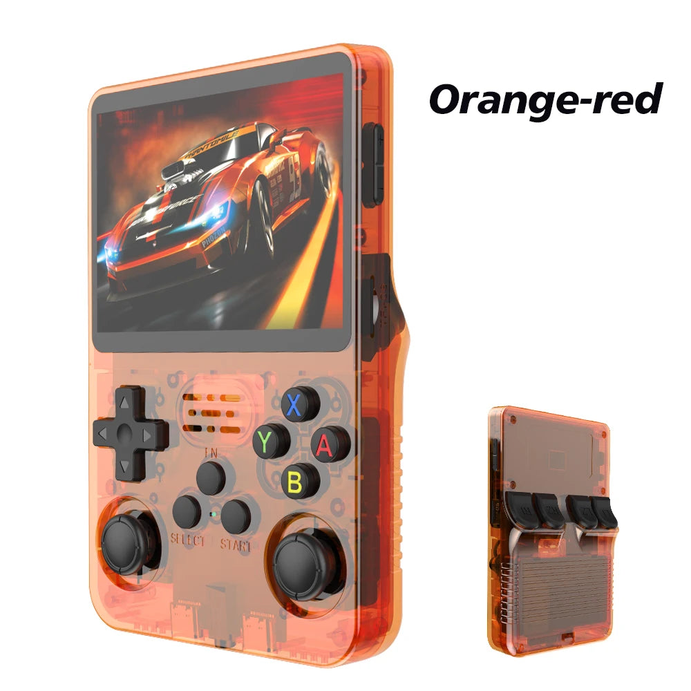 R36S Retro Handheld Console 128GB Linux 3.5" IPS Screen