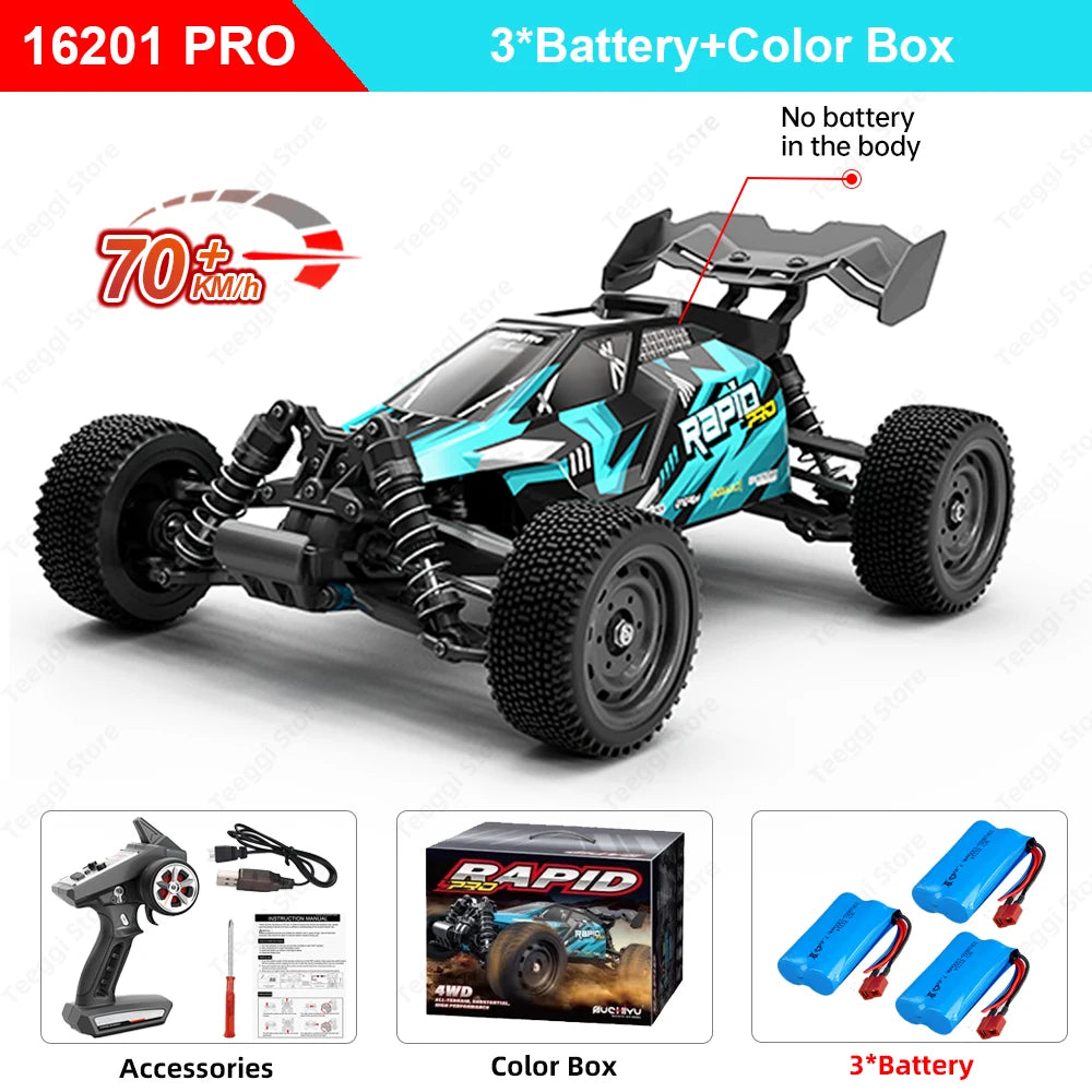 Teeggi 16101 PRO 1:16 70KM/H 4WD RC Monster Truck