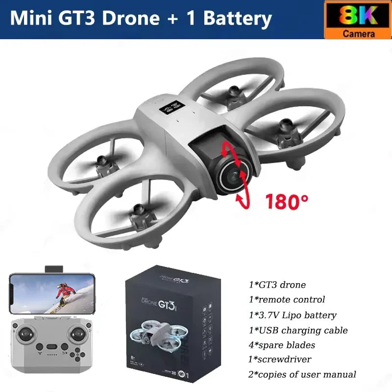 NEW Original GT3 8K GPS Dual Camera WiFi RC Drone