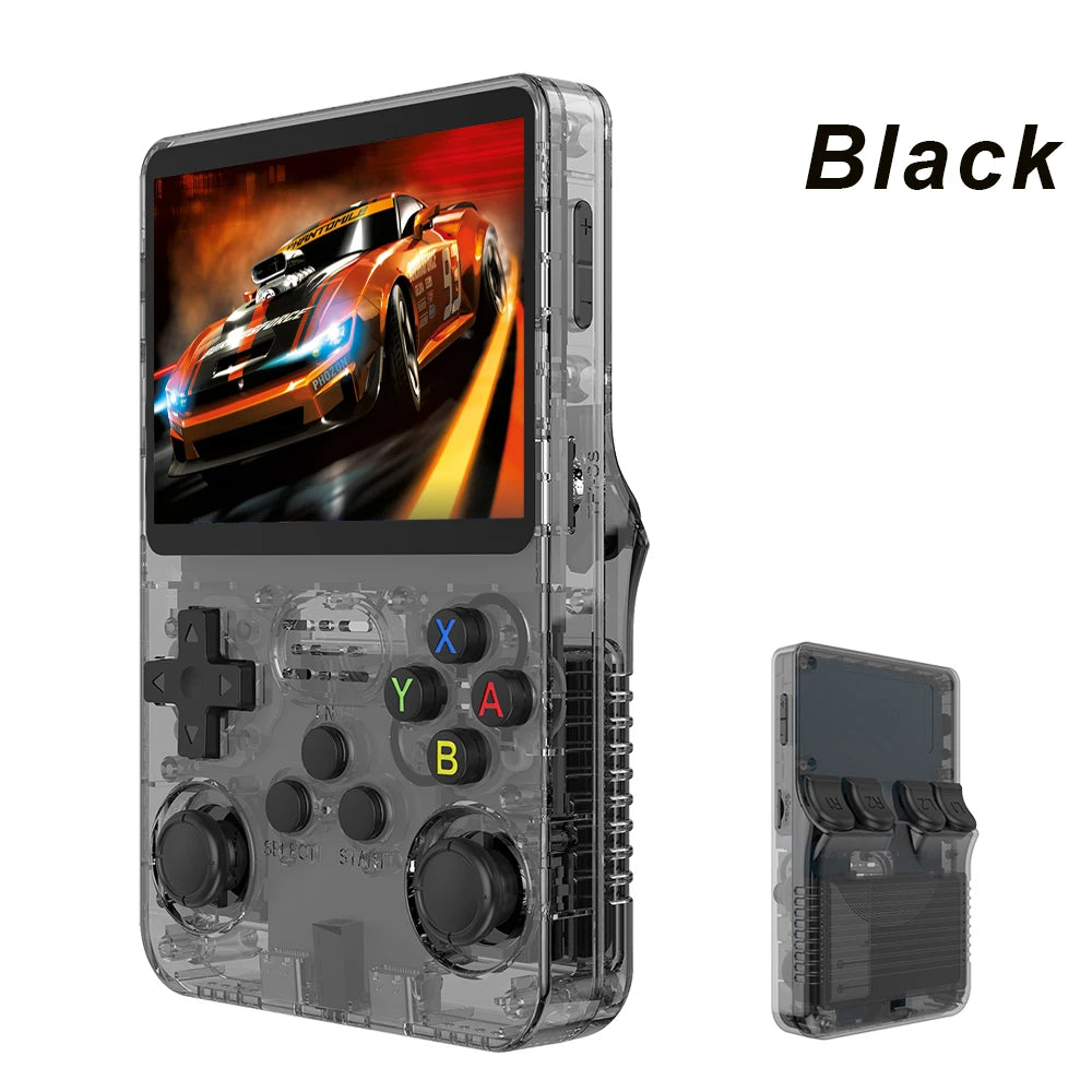 R36S Retro Handheld Console 128GB Linux 3.5" IPS Screen