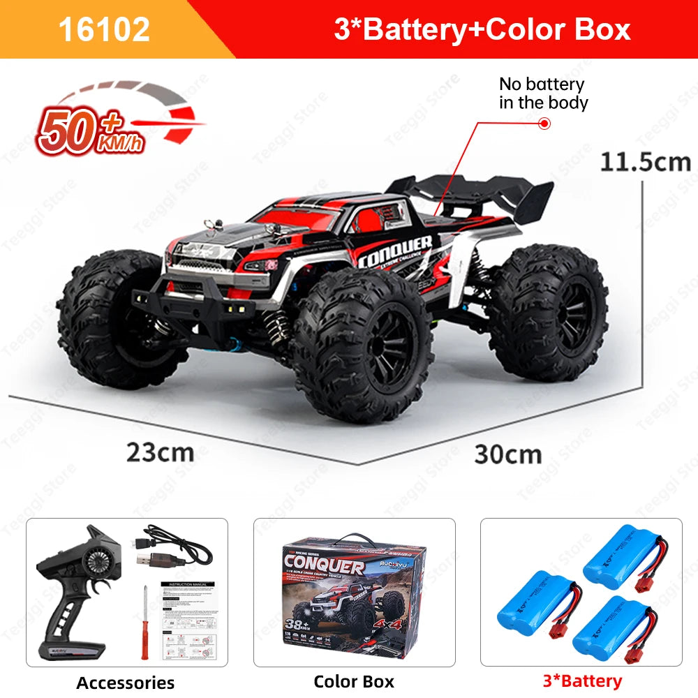 Teeggi 16101 PRO 1:16 70KM/H 4WD RC Monster Truck