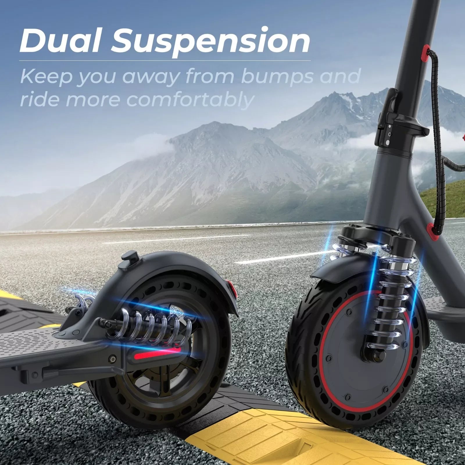 AOVOPRO TMAX 10-Inch 500W Electric Scooter 22MPH Adult