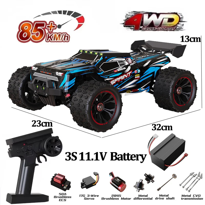 9522PRO 1:16 High-Speed 85KM/H RC Off-Road Drift Car
