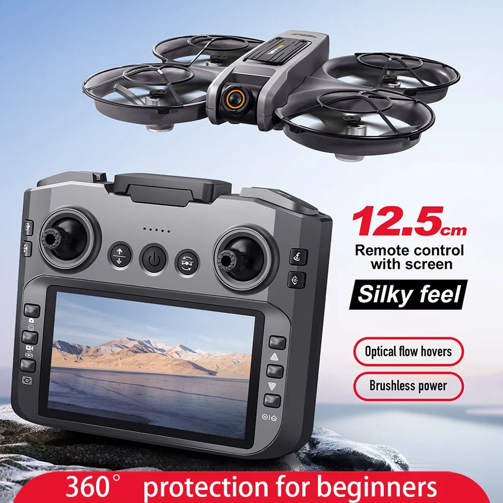 2025 S156 Brushless FPV Camera Drone with Screen