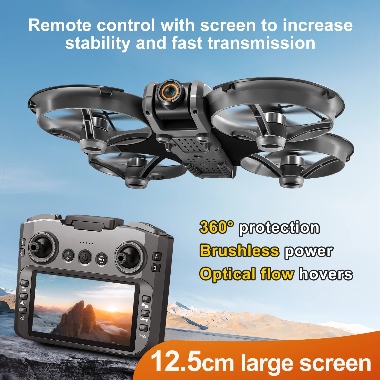 NEW S156 8K Dual Camera RC Drone with 5G WiFi