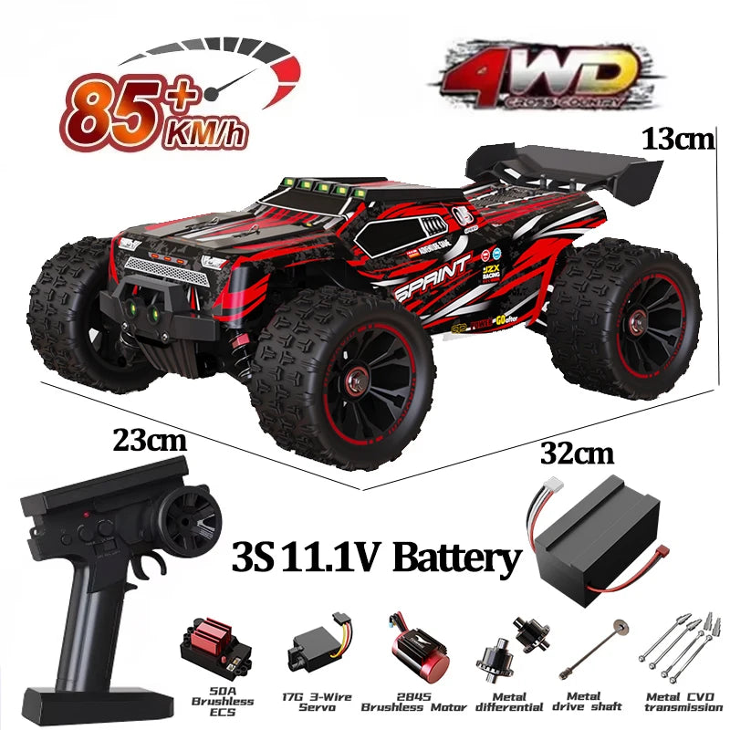 9522PRO 1:16 High-Speed 85KM/H RC Off-Road Drift Car