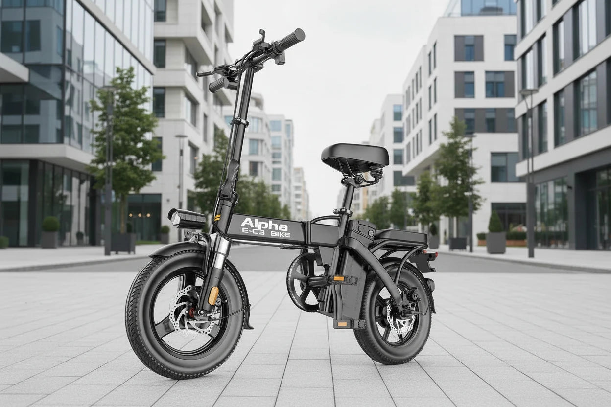 ALPHA E-CS3 250W Folding Electric City Bike 