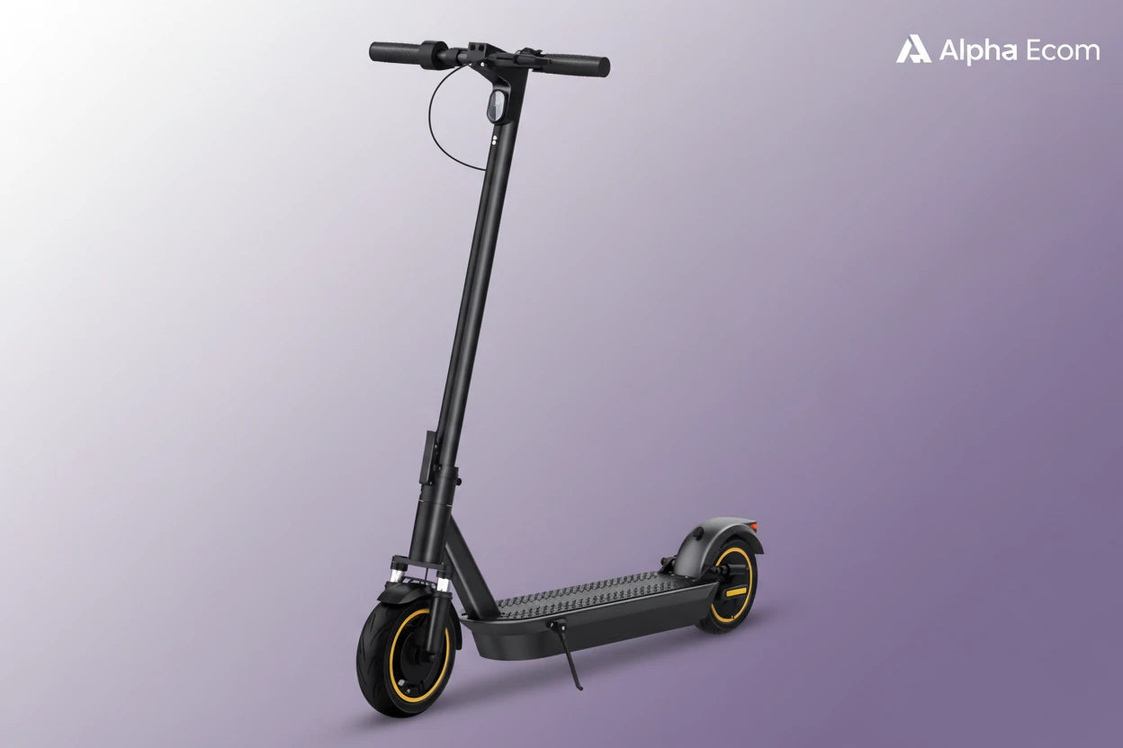 Alpha E-350 500W Electric 3 second foldable Scooter 22MPH 28-Mile