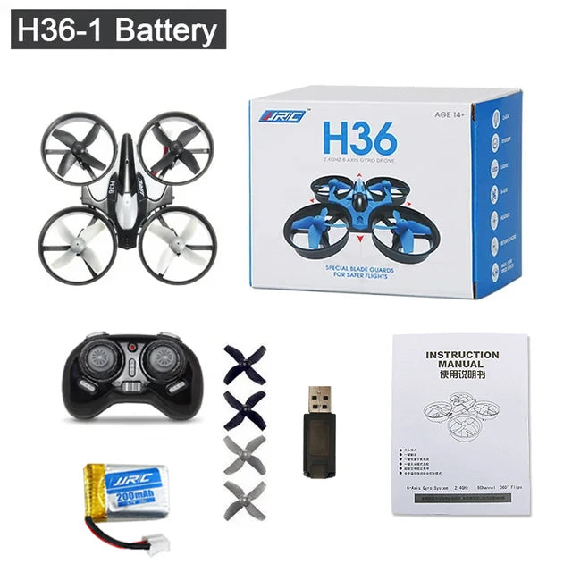 JJRC H36 Mini RC Drone with 3D Flip and FPV