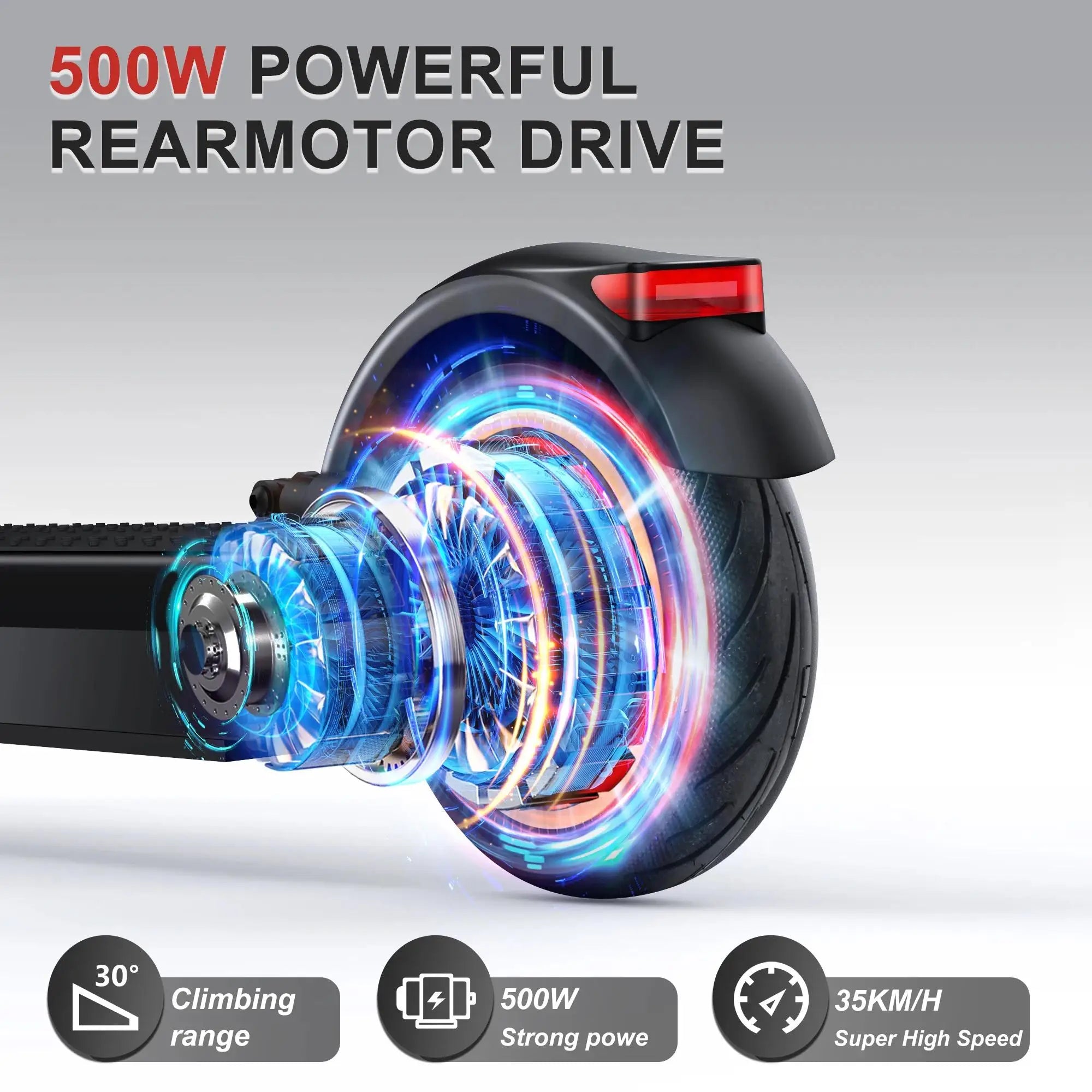 AOVOPRO ESMAX 500W Electric Scooter 22MPH 28-Mile