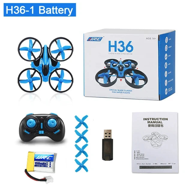 JJRC H36 Mini RC Drone with 3D Flip and FPV