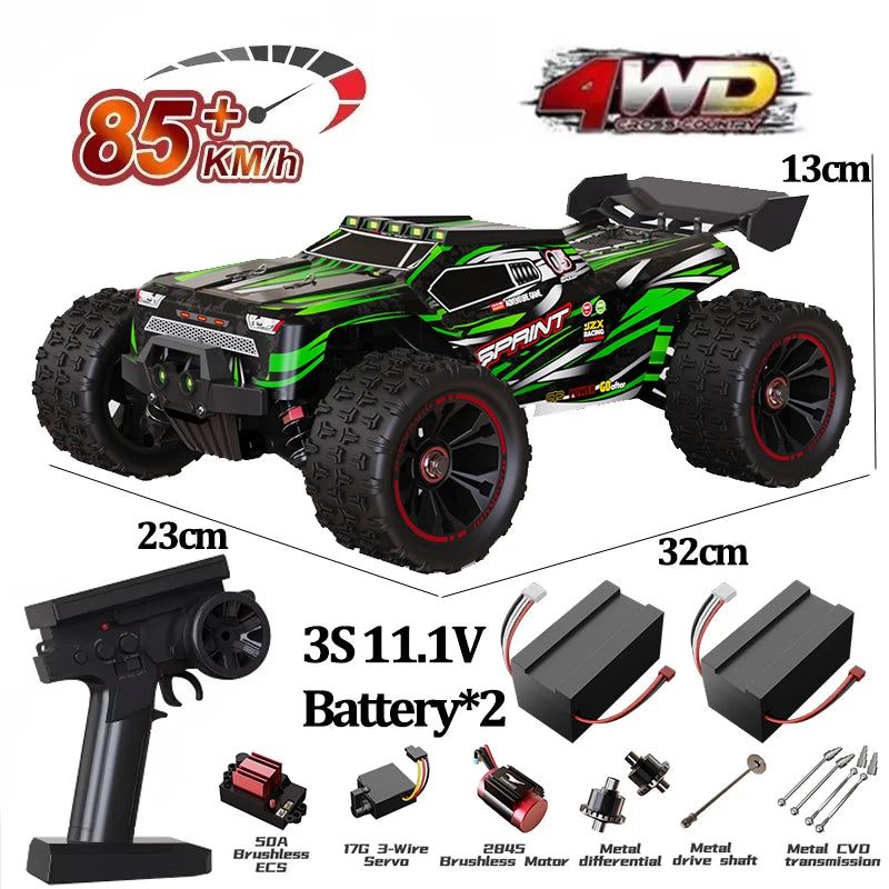 9522PRO 85KM/H Brushless 4WD High Speed RC Car