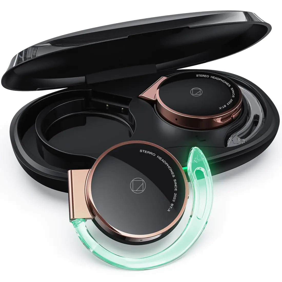 Open Earbuds Wireless Bluetooth 5.3 Over Ear Wireless Earbuds Wireless Headphones with Earhooks Open Ear Headphones Sports Headset Bluetooth Clip on Earphones Wireless Earphones for Sport Cycling