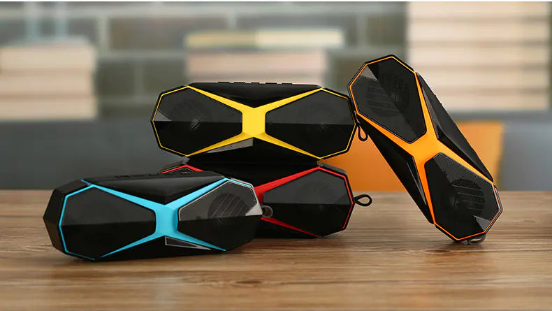 Waterproof Bluetooth Outdoor Speaker, IPX7 Mini Bass Box